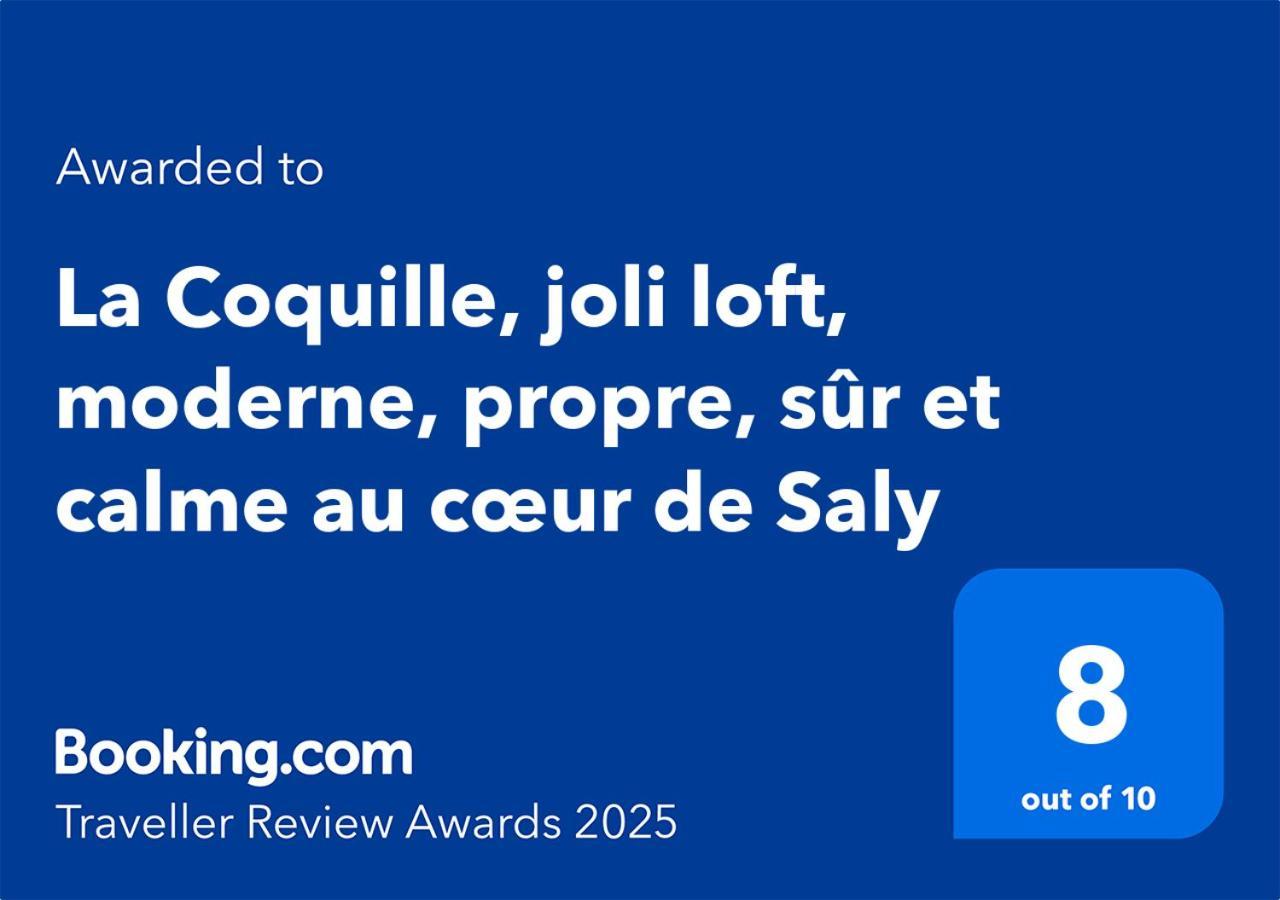 "La Coquille", Joli Loft, Moderne, Propre, Sur Et Calme Au Coeur De Saly Apartment Exterior photo